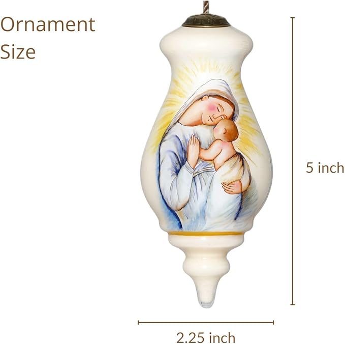 Virgin Mary Ornaments, Catholic Ornaments, Baby Jesus Christmas Ornament Baby Jesus Ornament for Christmas Tree