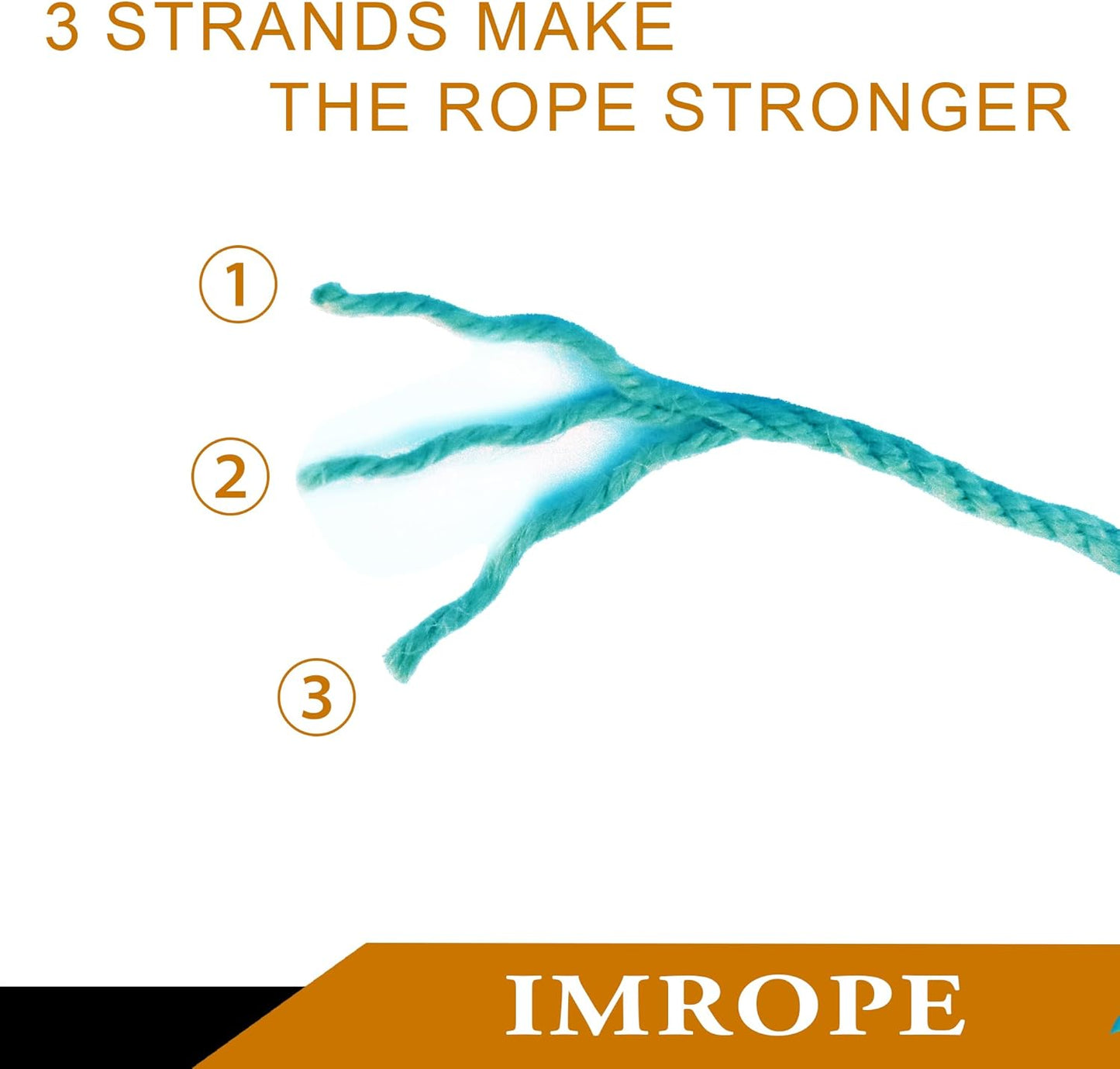 4mm x 500 Feet Blue Jute Rope, Twine for Gardening Tomato Climbing Plant Tie Floristry Crafts Gift Wrapping Packing Decor