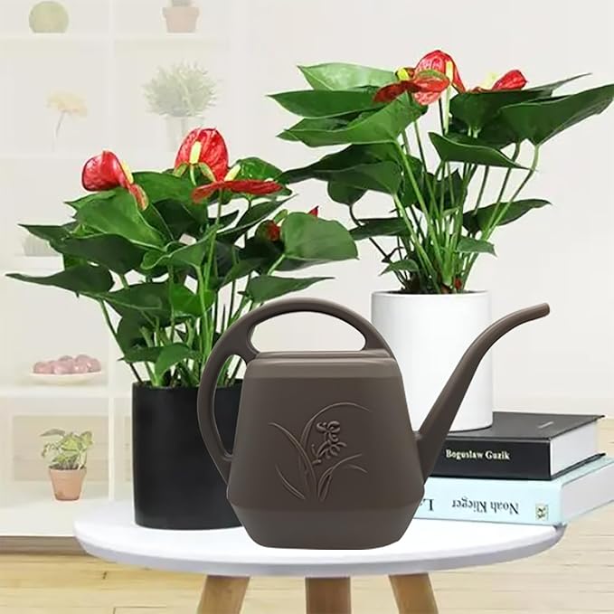 Plant Watering Can - 1 Gallon - Coffee Color