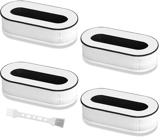 RP-AP068 Replacement Filter, Compatible with RENPHO Air Pur-ifier RP-AP068 RP-AP068W RP-AP068B RP-AP068-F2 Filter, 3-in-1 Grade True Filters (4 Pack)