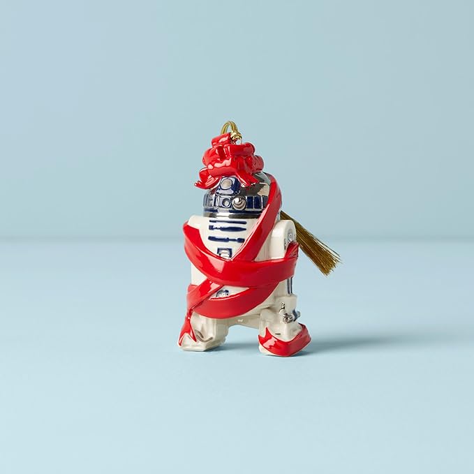 Lenox 894191 Star Wars R2-D2 Ornament, Christmas