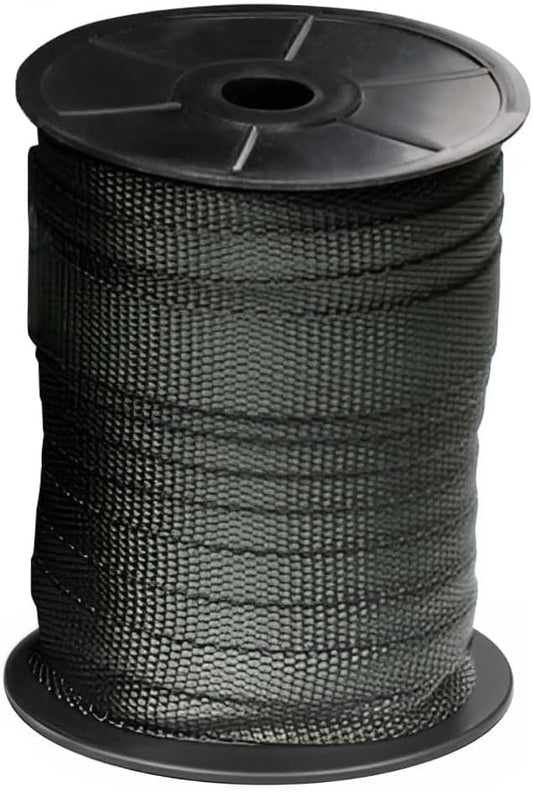 Tree Straps for Staking, Tree Ties for Plant Support, 3/4 Inch Width Guying Material Webbing Garden Strap for Outdoor Tree Straightening, 1500 Lbs Strength (Army Green) - 100 Feet