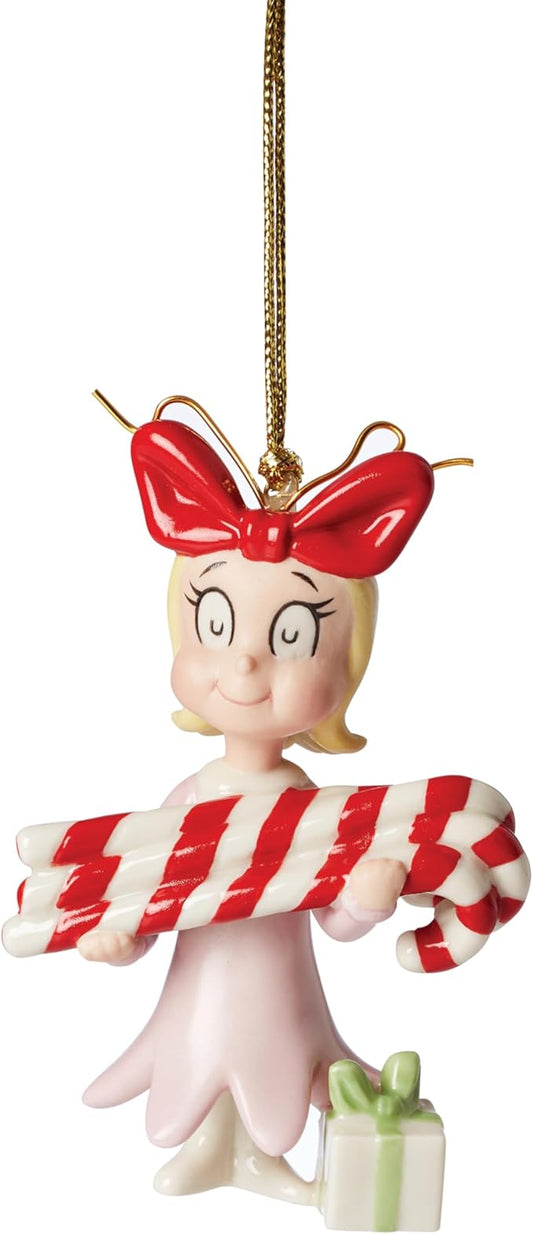 Lenox 893073 Cindy Lou Who Ornament, Ivory, Christmas