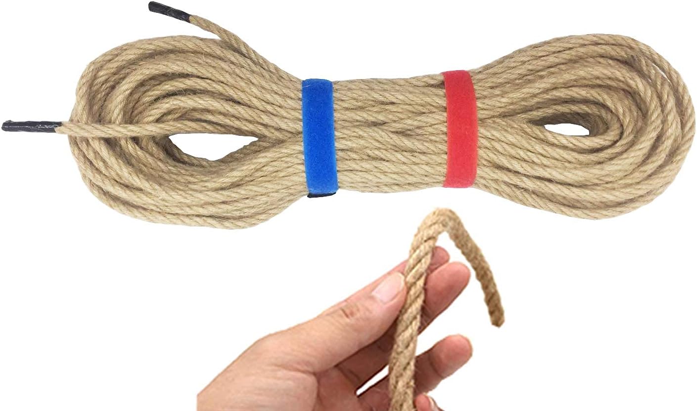 100 Feet 8mm Jute Twine, Heavy Duty Jute Rope, Natural Hemp Rope for DIY Arts Crafts, Gardening, Bundling，Home Decorating, Cat Scratching Post