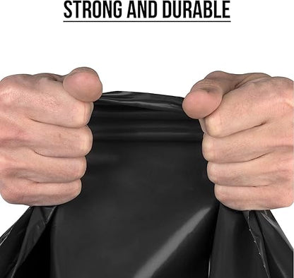 Aluf Plastics Black Plastic Sheeting - 20' x 100', 6 MIL Heavy Duty Gauge - Vapor and Moisture Barrier Sheet Tarp/Drop Cloth for Greenhouses, Painting, Furniture Covers, Carpet Cover, Floor, Paint