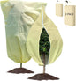 Plant Covers Freeze Protection,47.2 X 70.8 Inchesplant Covers for Winter, 2-Packwinter Garden Plant Protectionreusable.