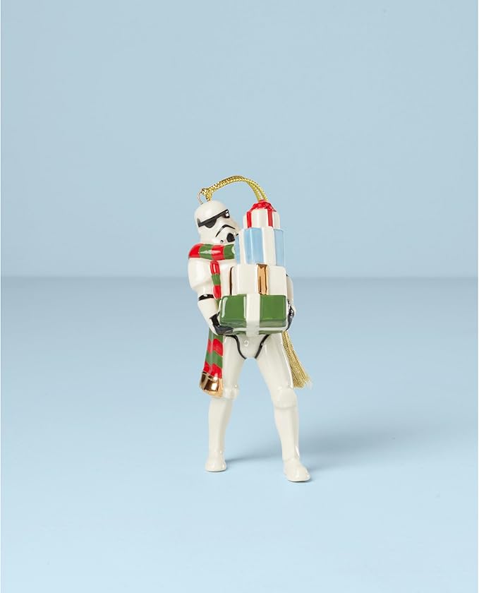 Lenox 894974 Star Wars Stormtrooper Ornament, Christmas