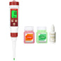 pH Meter for Food Digital pH Meter for Fermentation Hot Sauce Canning Spear Tip pH Food Tester Probe for Cheese Cooking Sourdough Bread Saliva Water Resistant Food Acidity Tester for Solid and Water