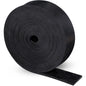 NABOWAN Solid Rubber Strips 1/8" (.125") Thick x 1" Wide x 120" Long, Thin Neoprene Rubber, Perfect for DIY Gasket Material, Sealing, Liner, Shield, Padding, Mat