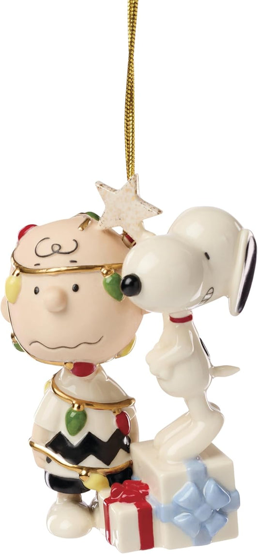 Lenox 897221 Youre a Christmas Tree Charlie Brown Ornament, Christmas, Holiday Decorations