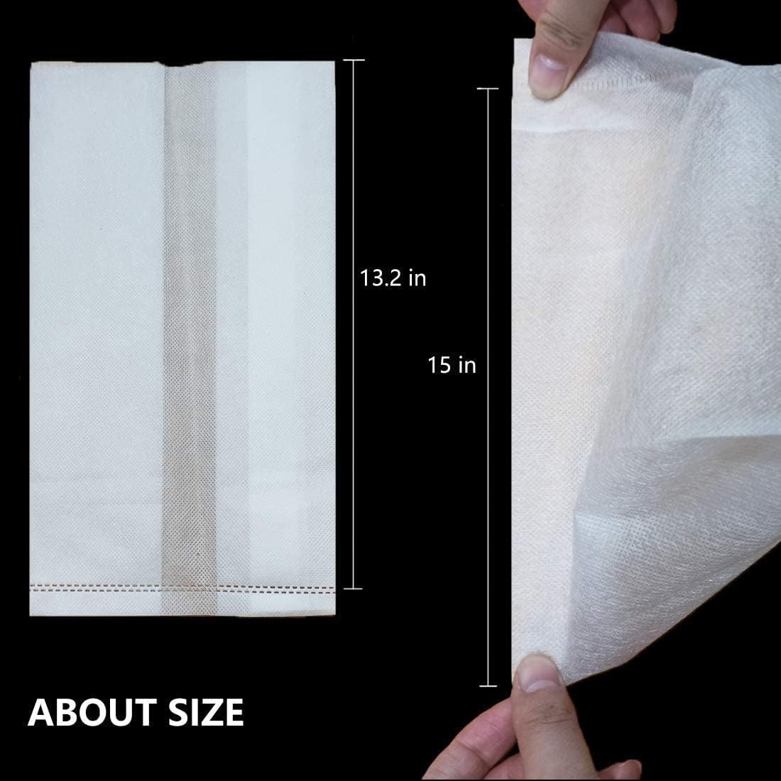 Large Non-Woven Nursery Bags for Plants,25PCS (13.2"x15") Fabric Planters Grow Bags,Seedlings Grow Bag for Planting,Gardening Transplanted Home Gardening Supply