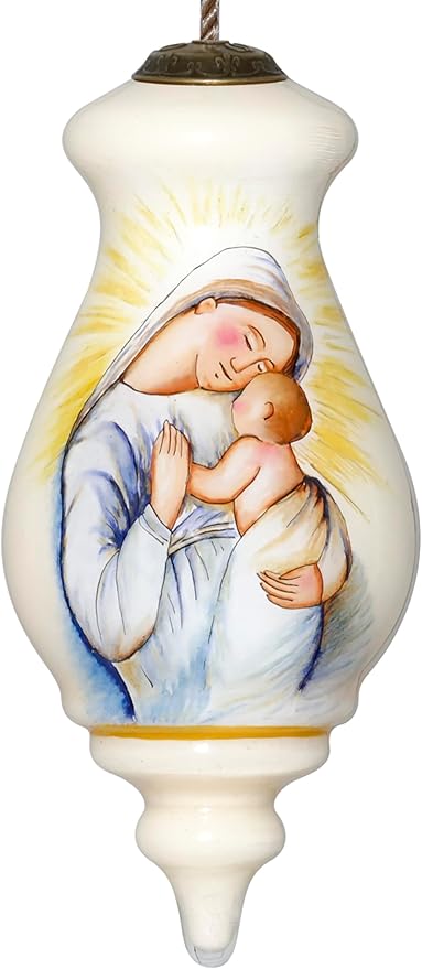 Virgin Mary Ornaments, Catholic Ornaments, Baby Jesus Christmas Ornament Baby Jesus Ornament for Christmas Tree