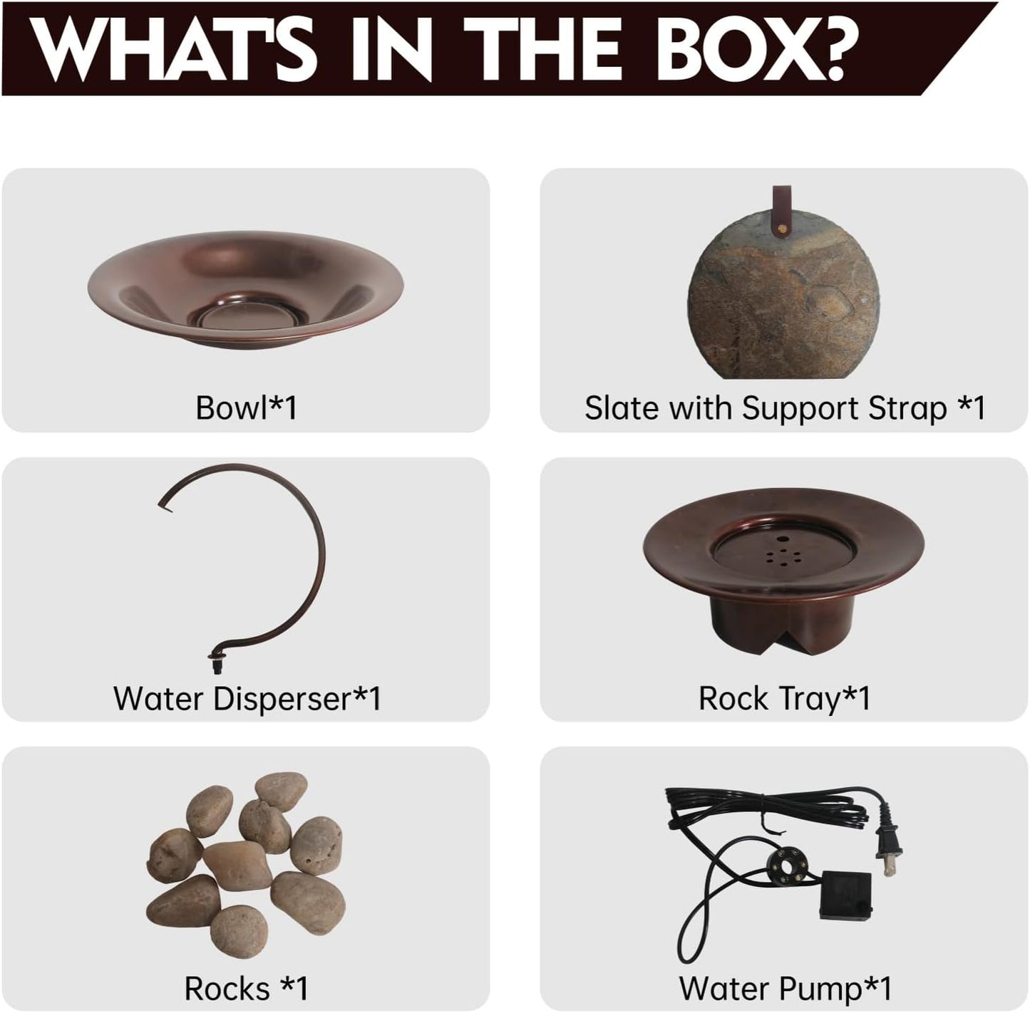 Indoor Tabletop Waterfall Moon Fountain, Home Décor Soothing Rain Sound Meditation Relaxing Fountains, Nature Slate Water Feature with Light for Room Office Desktop Decoration-13 Tall