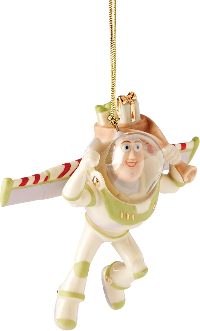 Lenox 892575 Buzz Lightyear Ornament, Christmas