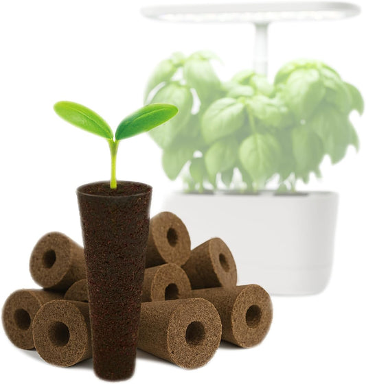 Hydroponic Grow Sponges Replacement Root Growth Seed Starter Pods for Indoor Garden Systems, Fit for Aerogarden and More, 50 Pack