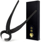 Wazakura Hand Forged Bonsai Root Cutter MADE IN JAPAN 6.7 inch (170 mm), Black Carbon Steel Bonsai Tree Cutter for Branch and Roots, Multipurpose Japanese Gardening Tools