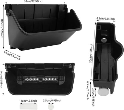 24 Pack Self Watering Wall Mounted Planter, Indoor and Outdoor Vertical Planter Wall Mounted Planter for Patio Outdoor Decor with Drainage Holes, Vertical Garden Planters for Indoor Plants- Black