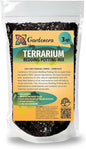 GARDENERA Terrarium Potting Soil Mix - Hand-Blended with Coco Coir, Charcoal, Pumice, and Vermiculite - 3 QUARTS