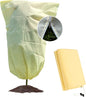 Plant Covers Freeze Protection Large, 78''W x 94’’H Shrub Covers with Zipper and Drawstring, Frost Cloth for Winter, Outdoor Plant Blankets for Cold Weather
