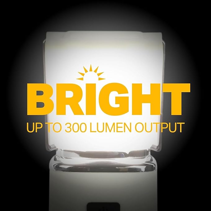 LUXPRO LP189 Mini Lantern - USB-C Rechargeable Camping Light - with 4 Color Modes - Dimmable LED Portable Lantern for Hiking & Emergency - Handy Compact Design (Beige, 3-Pack)