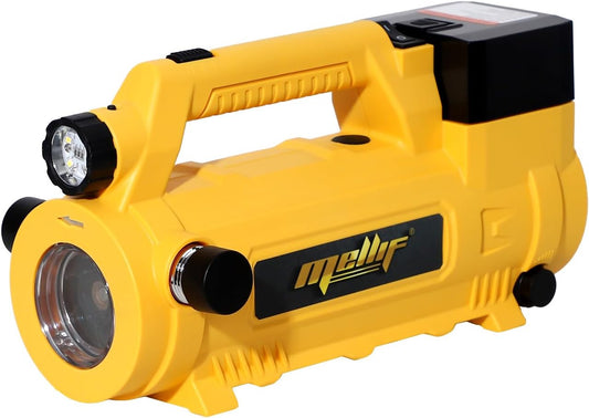 Water Transfer Pump Compatible with Dewalt 20V Battery, Cordless Self-priming Pump, 430GPH Portable Electric Utility Pump for Garden, Tub, Tank, Pool, Ponds, Aquariums (Tool Only)