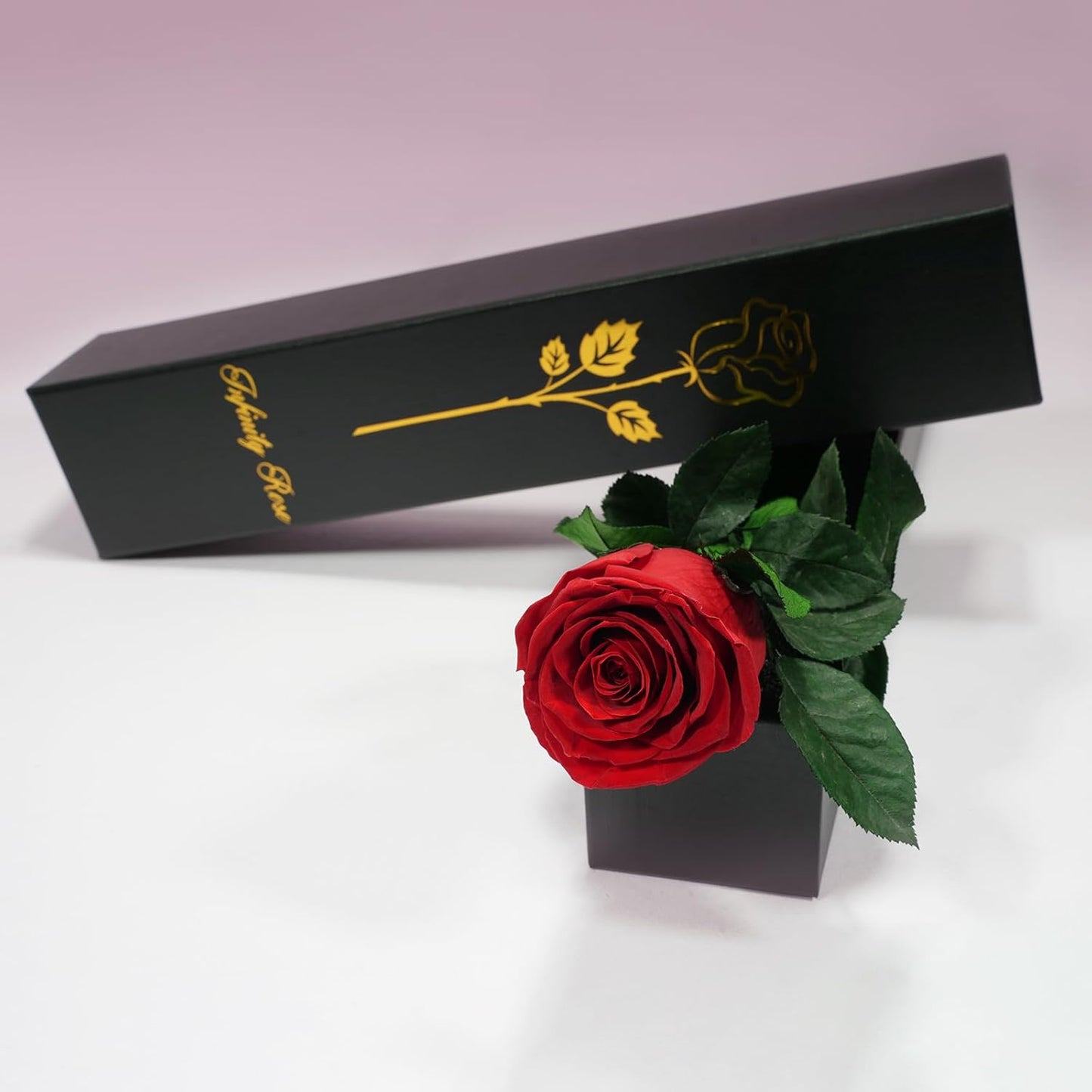 Yamonic Preserved Flowers Rose Gifts for Women Mom, Mothers Day Rose Flower Gifts for Mom, Forever Real Flowers Birthday Mom Gifts for Her, Grandma, Girlfriend, Wife Gifts for Anniversary (Red)