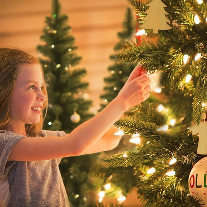 Battery Christmas Lights, 8 Pack LED Mini String Light with 8 Modes Auto-Timer, Waterproof Tree Lights for Outdoor Indoor Xmas Holiday Wreath Garden Decor (Warm White, 50 LED-8 Pack)