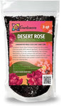 GARDENERA Desert Rose Potting Soil - Perfect Formula for Healthy and Vibrant Adenium Growth - 3 QUARTS
