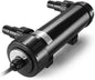 Flexzion Pond UV Lights for Outdoor Ponds - 9W Small Light, 2113-Gal Capacity, 1500L/H UV Pond Clarifier for Outdoor Ponds, Clears Water in Days (CUV-109A)