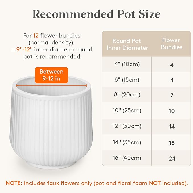 Lifewit Artificial Flowers for Outdoor Indoor, 12 Bundles Plastic Fake Flowers Daisy with Eucalyptus Leaves for Home Garden Decor, Porch, Window Box(White)