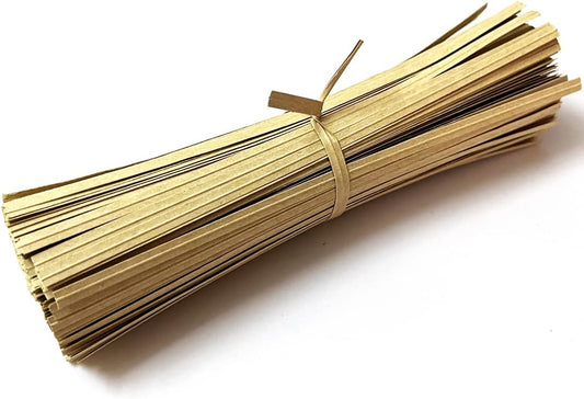 Kraft Paper 6" Twist Ties 500 Pcs, Brown, Paper, Twist, Cable Ties, Bags, Gardening, Christmas Tree