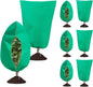 8 Pack Plant Covers Freeze Protection, 31.5"x47.2" Frost Blankets with Zipper Drawstring, Winter Cold Weather Plant Protection Jacket for Outdoor Plants Potted Shrubs Trees from Freeze Animals, Green