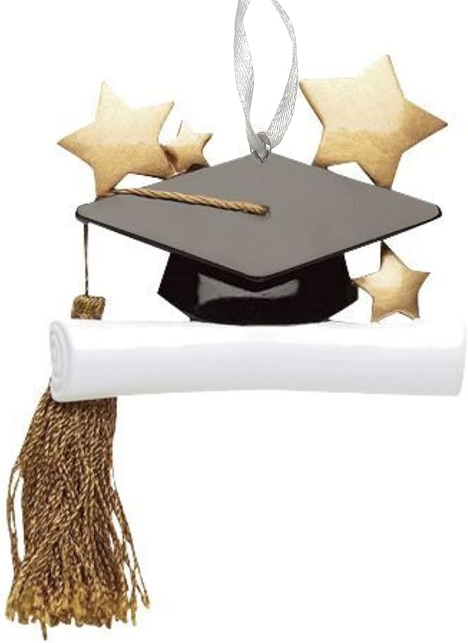 2025 Personalized Ornament Graduation Cap Christmas Tree Ornament-Artisanal Customized Decoration-Free Personalization
