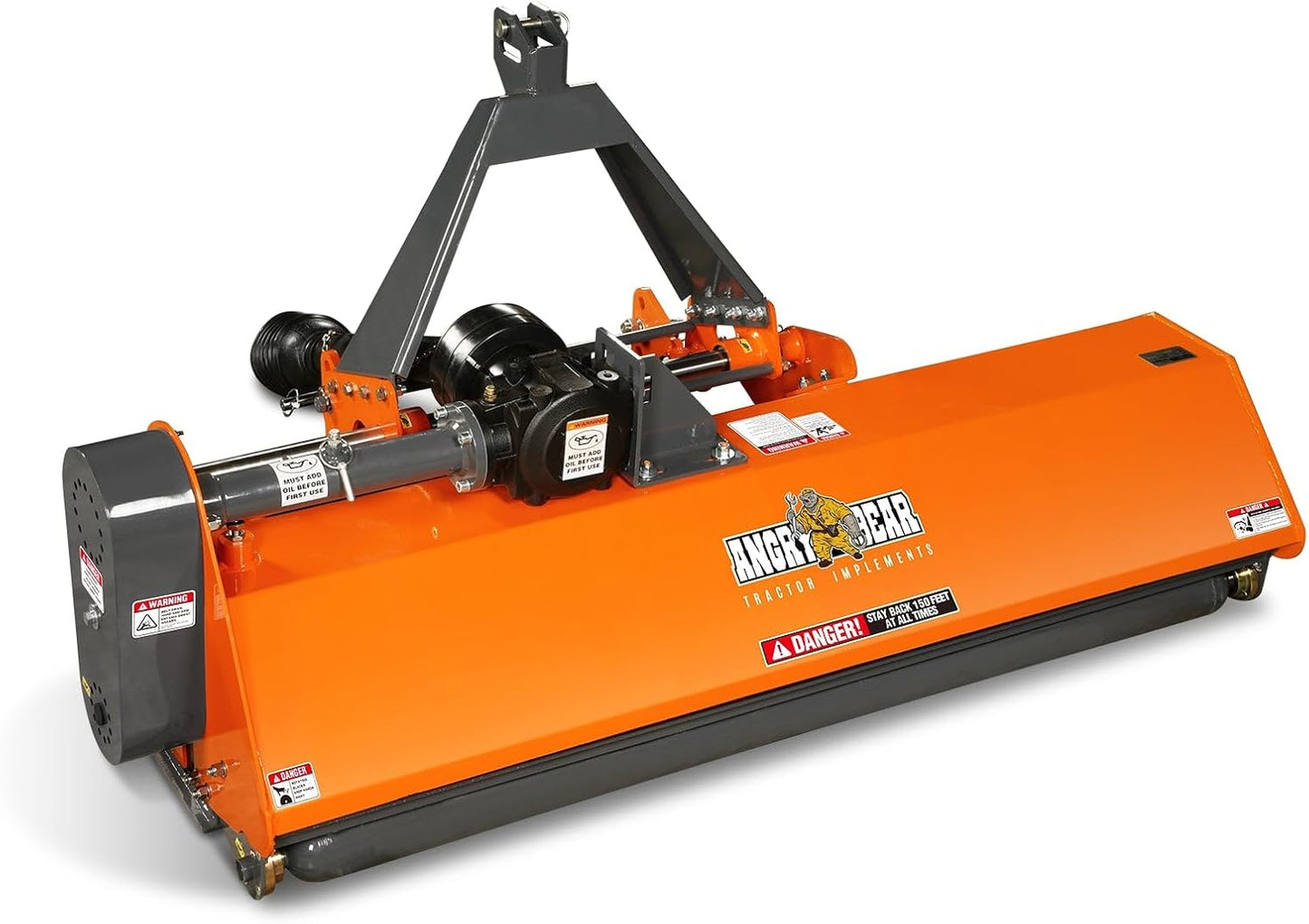 72'' PTO Flail Mower with Hydraulic Side Shift 3 Point 45-85hp, NAM72H