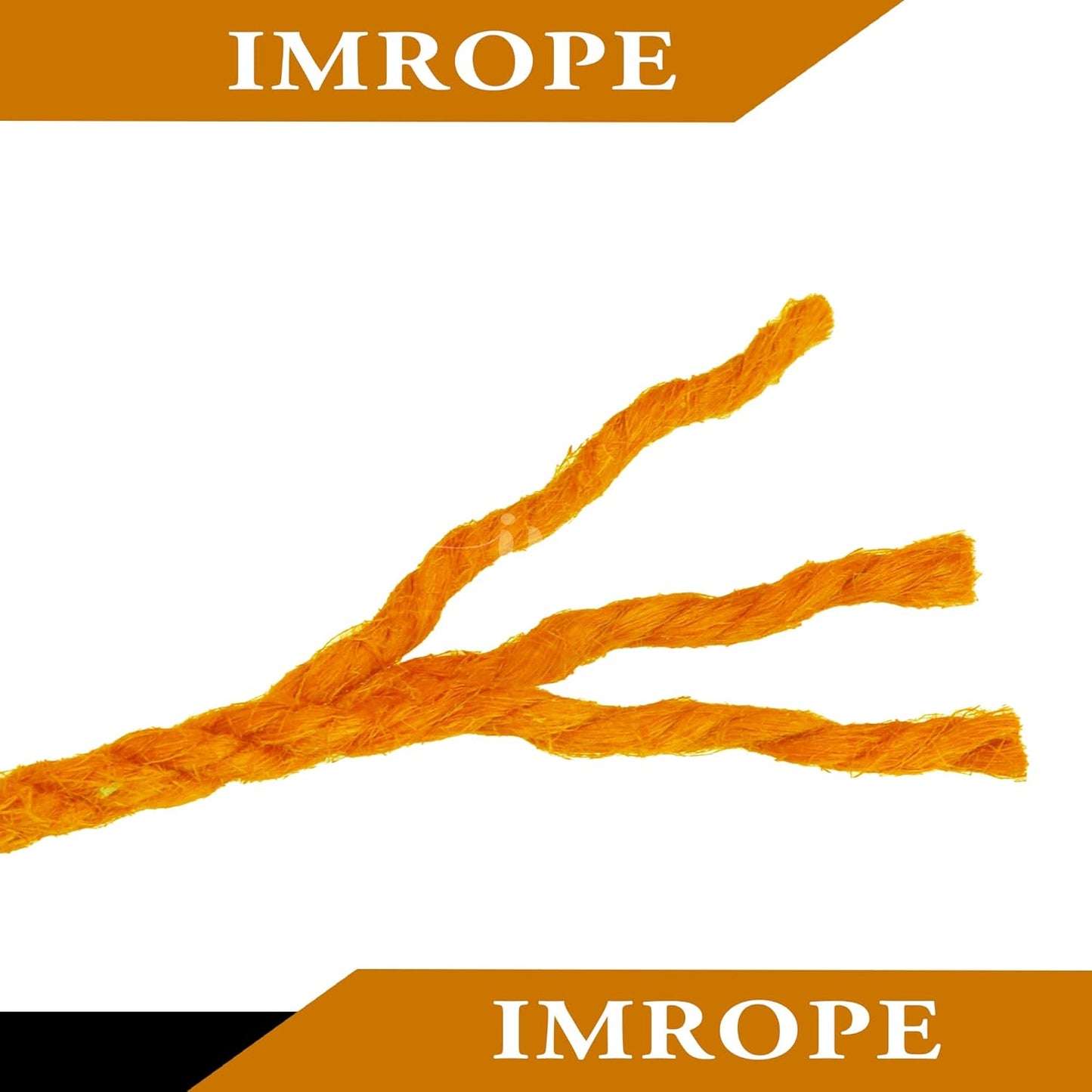 4mm x 400 Feet Orange Jute Rope, Twine for Gardening Tomato Climbing Plant Tie Floristry Crafts Gift Wrapping Packing Decor