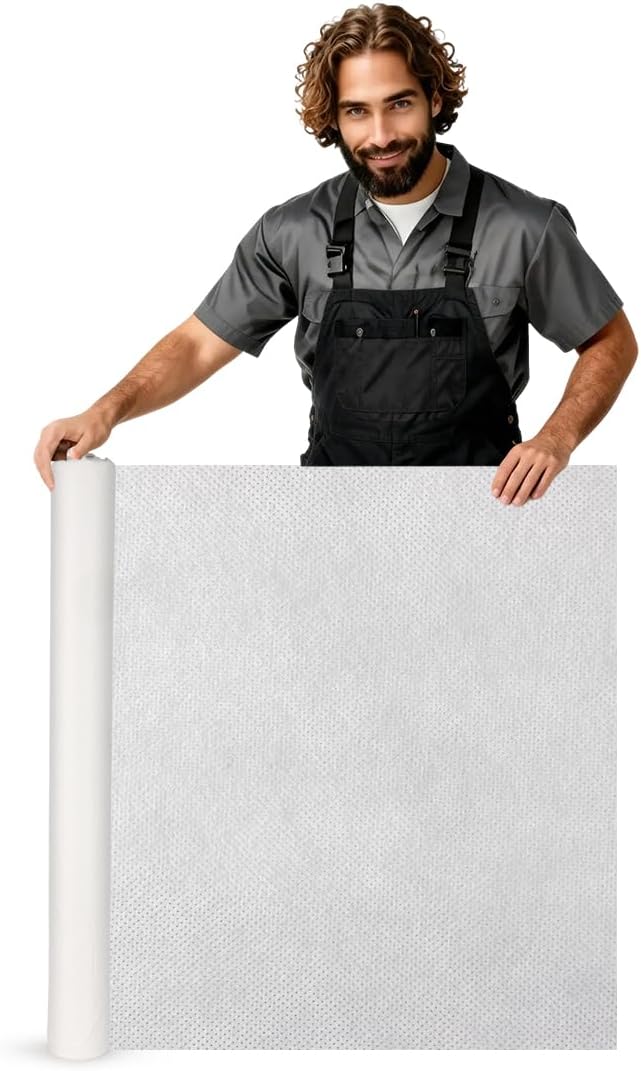 BTPLASTIK Frost Protection Covers for Outdoor Plants 10 x 50Ft, Winter Plant Blankets Freeze Cloths, Folded Rolling Plant Covers Freeze Protection for Raised Beds, Fruit Trees & Shrubs