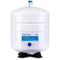 iSpring T32M Pressurized Water Storage Tank with Ball Valve for Reverse Osmosis RO Systems, 4 Gallon, 1/4" Tank Valve Included, White