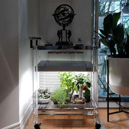 Active Grow T5 High Output 2FT LED Grow Light Bulb - T5 Grow Lights for Indoor Plants, Veg, Bloom, Leafy Greens & Microgreens - 12W - Sun White Full Spectrum High CRI 95 - Plug & Play - 4-Pack