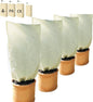 Frost Cloth Plant Freeze Protection, 4-Packfrost Blankets for Outdoor Plants,31.4 × 39.3 Inchesplant Frost Protection Covers.