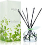 LOVSPA Reed Diffuser Set, Unwind Eucalyptus & Mint Scented Oil Diffuser with Sticks, Home Fragrance Accessories for Bathroom Shelf Decor, Aroma Diffusers for Home or Office Desk, USA Made