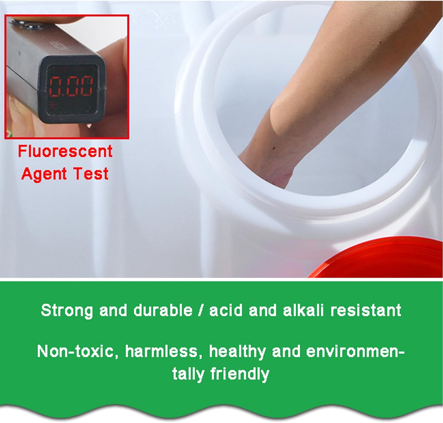 Water Storage Containers Water Carrier Plastic Water Tank with Tap Emergency Water Container 50L/80L/110L/200L Water Bucket Jug for Hiking Camping Driking Outdoors Indoors(Size:200L)