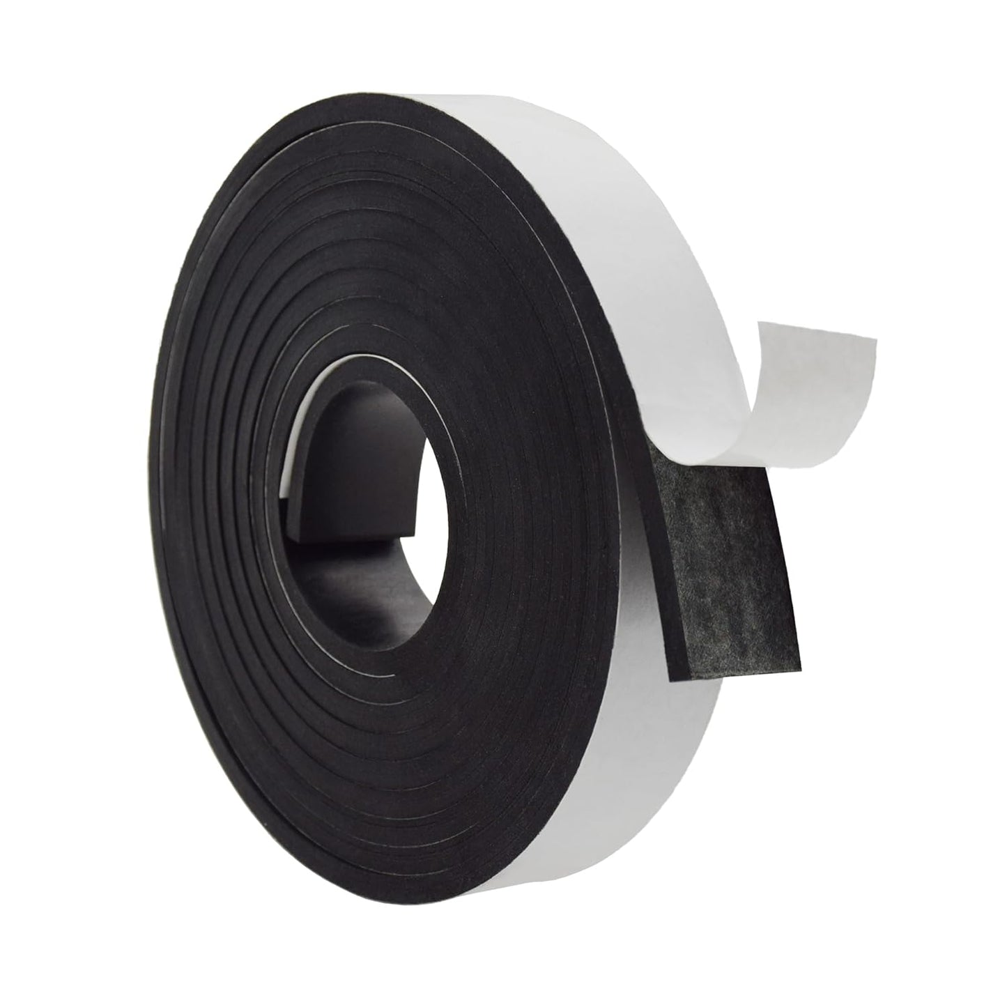 DOBTIM Neoprene Rubber Strips Self Adhesive 3/16 (.187)" Thick X 1" Wide X 10'Long, Solid Rubber Sheets, Rolls & Strips for Gaskets DIY, Supports, Bumpers, Abrasion