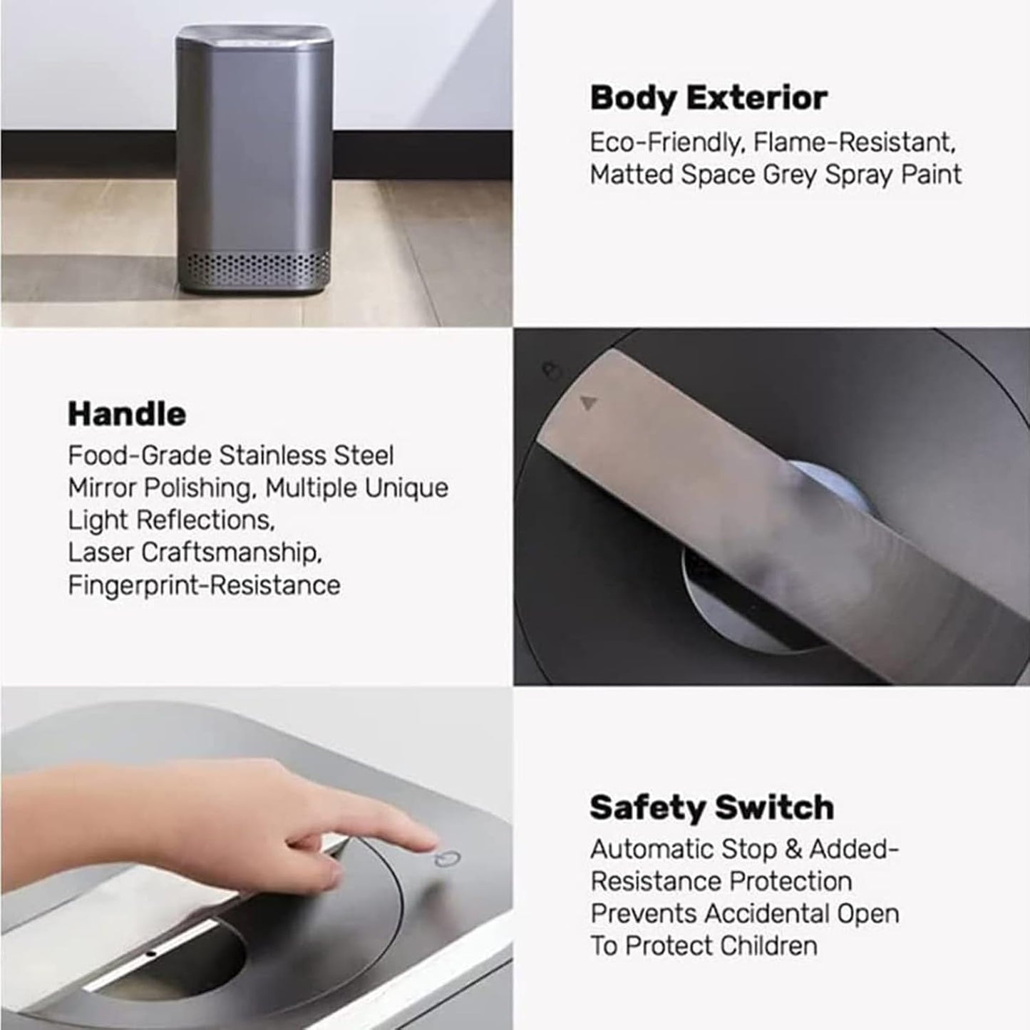 Electric Kitchen Composter,Smart Waste Kitchen Composter,Home Composting Bin,Countertop Automatic Food Waste Cycler with 2.5L Capacity,Turn Garbage to Compost with Single Button,220V