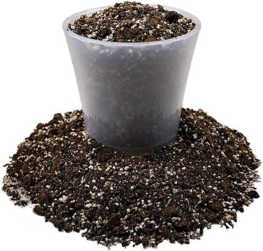 Premium Coco Coir and Perlite Potting Mix, Soil for Maximum Plant Growth, Perfect for Indoor and Outdoor Container Gardens by Gardenera - 20 Quart