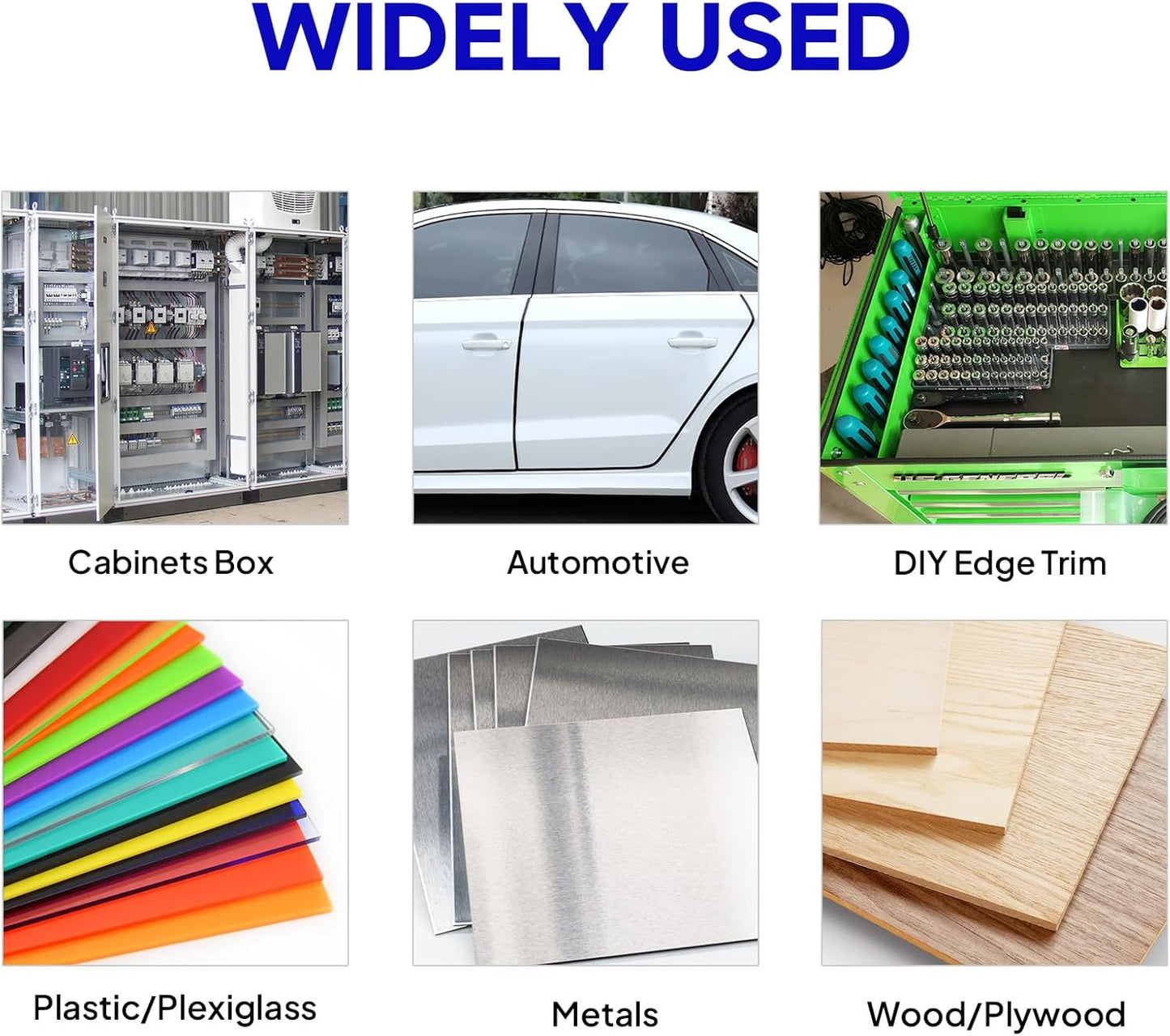 Rubber Edge Trim, U Channel Edge Trim with Metal Clips Edge Guard Protector, PVC Rubber Seal Strip for Sheet Metal, Car Doors, Hatches, Table Corners, Fit 3/64" to 1/4"(1.2mm-6.4mm), 6.5Ft, Black