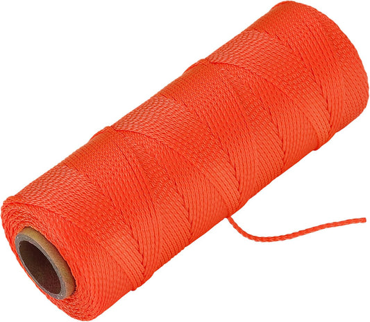 Goldblatt Mason Line, 500 Feet #18 Braided Nylon String, Perfect for Gardening or Masonry Tools