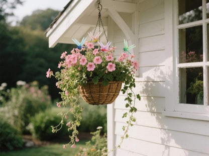 8 PCS Fake Dragonfly Clips，3D Outdoor Simulation Dragonfly Decoration Clip, Suitable for Outdoor Garden and Courtyard Decoration, Decorating Terrace Plants and Flowers, Decorating Hats and Clothes