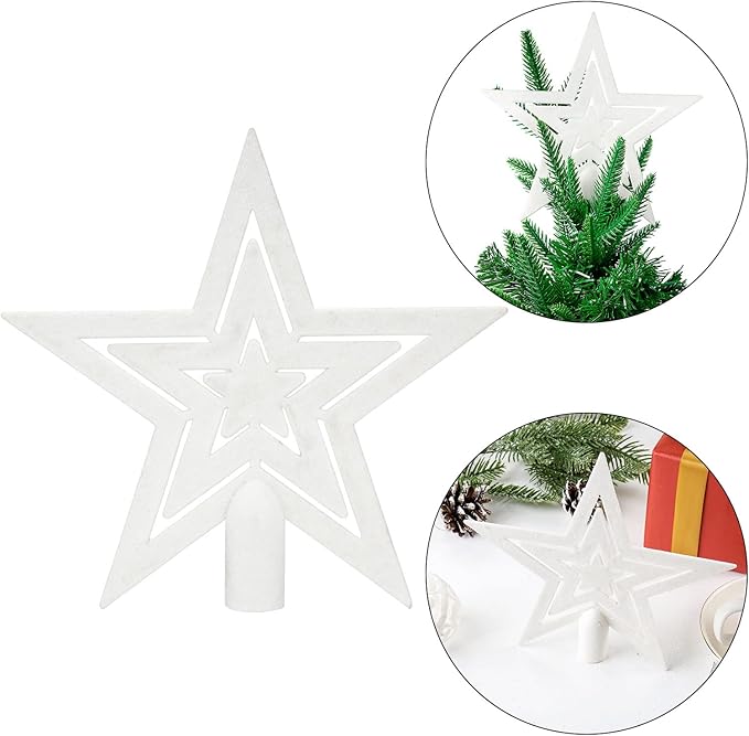 Aitsite 100 Pack Christmas Tree Ornaments Set Mini Shatterproof Holiday Ornaments Balls for Christmas Decorations (White)