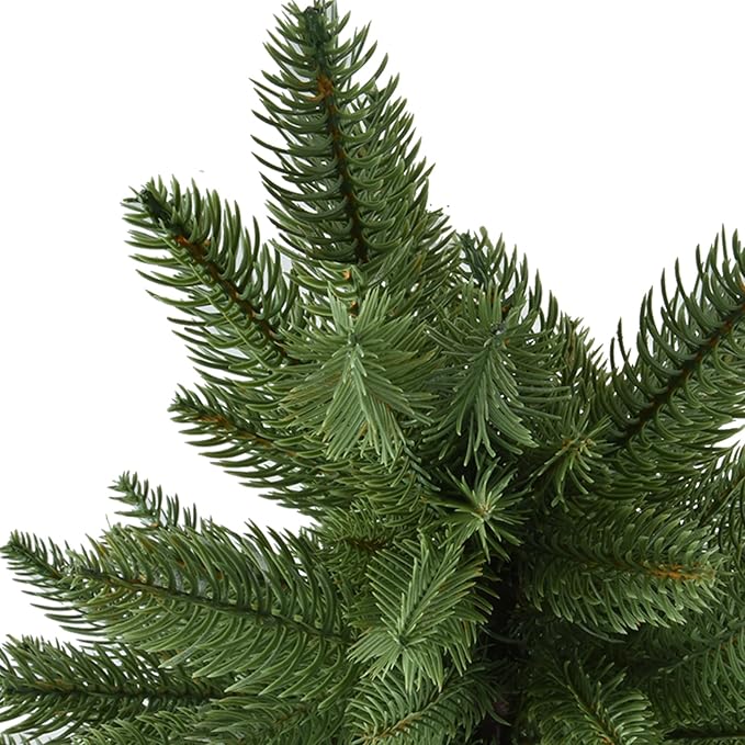 Small Christmas Tree, 3FT Artificial Tabletop Mini Christmas Tree for Office, Desk, Indoor, Outdoor, Holiday Xmas Party Decoration, Not Pre-lit Lights, Easy Assembly, Green