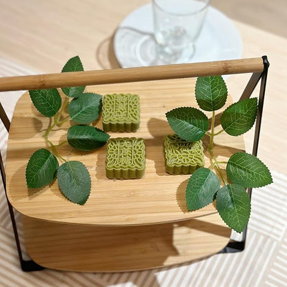 100 Pcs Artificial Green Rose Leaves Decoration,Bridal Wreath Decor,Wedding Party Birthday Proposal Decorations, Wreath/Green/Loose/Rose Leaves (green1)